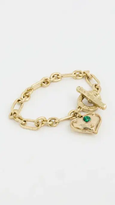 ALÉMAIS Jem Heart Charm Bracelet | Thumbnail 2