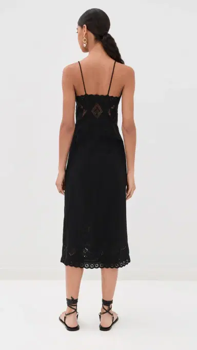 Isabel Marant Nelsane Dress Black | Thumbnail 3