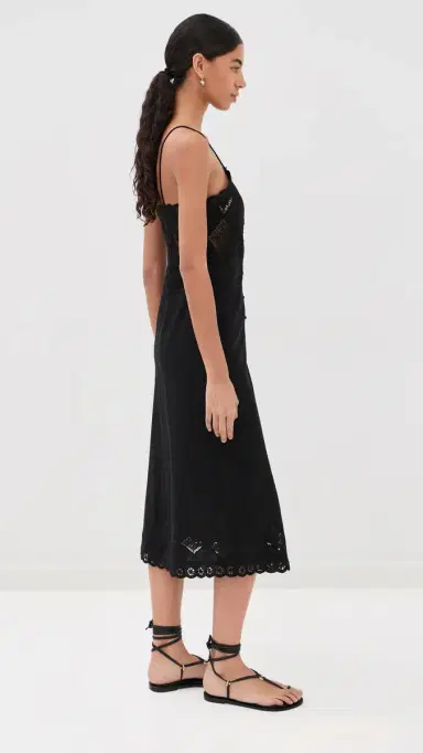 Isabel Marant Nelsane Dress Black | Thumbnail 4