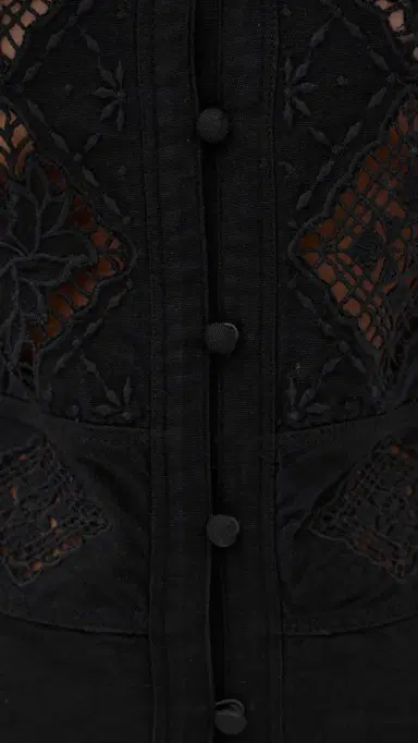 Isabel Marant Nelsane Dress Black | Thumbnail 6
