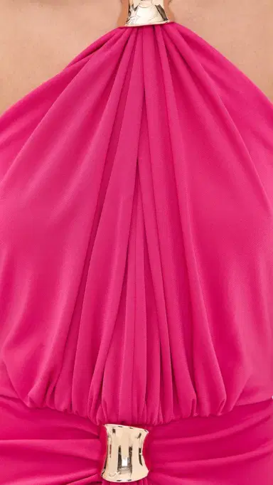 Cinq à Sept Bangle Kaily Dress Beetroot Purple | Thumbnail 6 Cinq à Sept Bangle Kaily Dress Beetroot Purple | Thumbnail 6