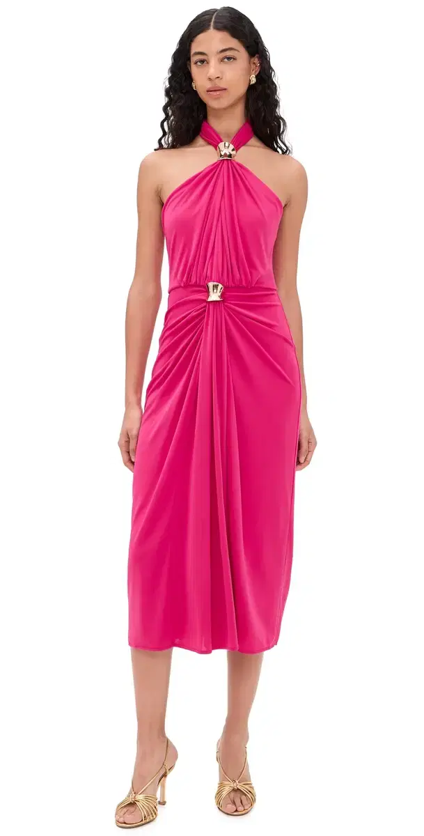 Bangle Kaily Dress Beetroot Purple