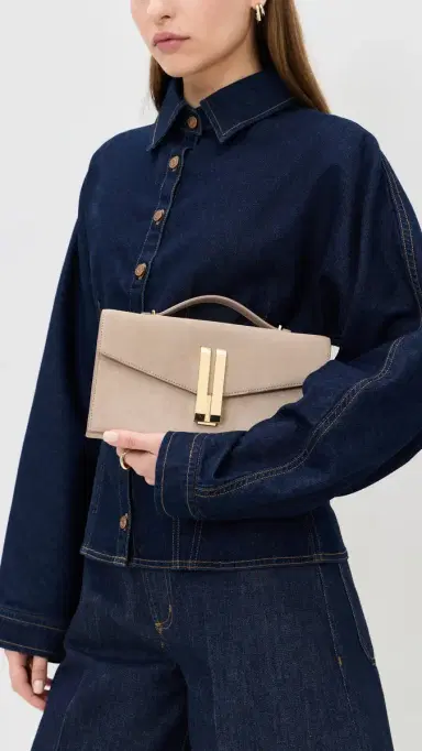 DeMellier Vancouver Clutch Handbag Light | Thumbnail 3 DeMellier Vancouver Clutch Handbag Light | Thumbnail 3