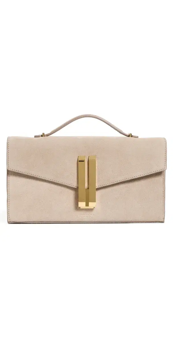 DeMellier Vancouver Clutch Handbag Light Taupe One Size