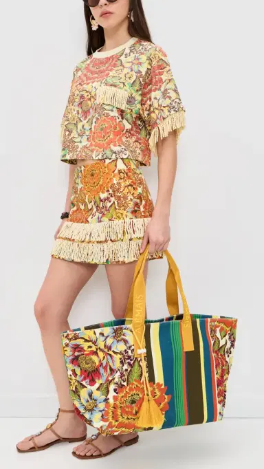 ALÉMAIS Charlie Beach Tote Bag Multi One Size | Thumbnail 3 ALÉMAIS Charlie Beach Tote Bag Multi One Size | Thumbnail 3