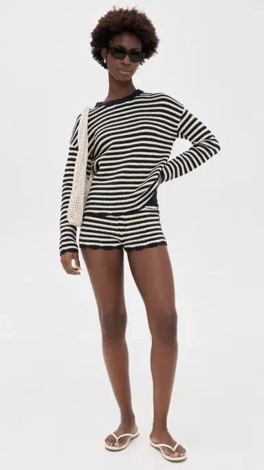 Ciao Lucia Fava Shorts Stripe | Thumbnail 5 Ciao Lucia Fava Shorts Stripe | Thumbnail 5
