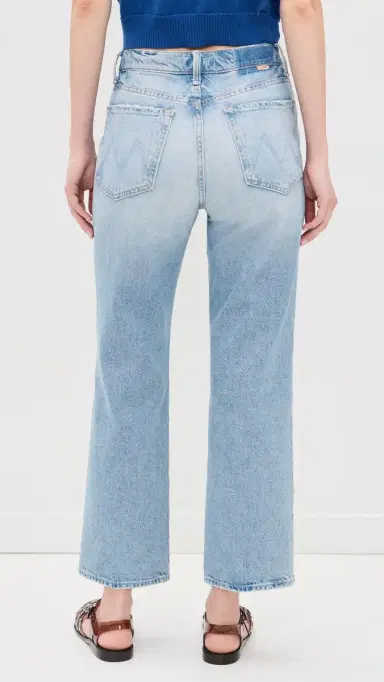 Mother The Rambler Zip Flood Jeans Reelin In The Fun | Thumbnail 3 Mother The Rambler Zip Flood Jeans Reelin In The Fun | Thumbnail 3