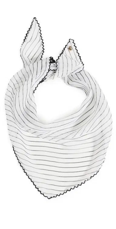 Lele Sadoughi Trim Triangle Scarf | Thumbnail 1