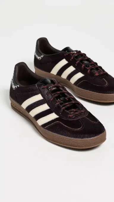 Adidas x Wales Bonner Gazelle Pony Sneakers aurora coffee/white/black | Thumbnail 5