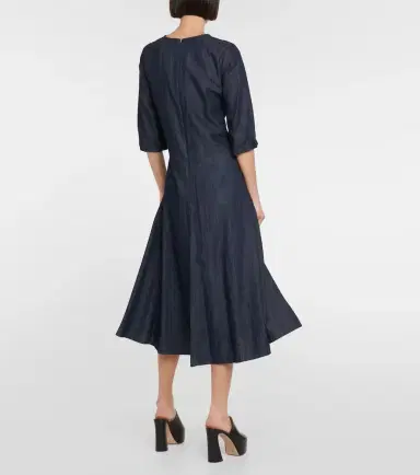 'S Max Mara Valery denim midi dress | Thumbnail 3