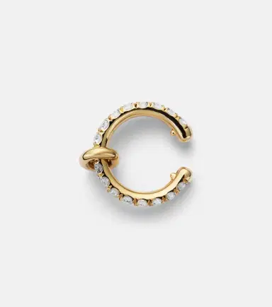 Spinelli Kilcollin 18kt gold single ear cuff with diamonds | Thumbnail 5
