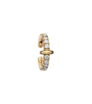 Spinelli Kilcollin 18kt gold single ear cuff with diamonds | Thumbnail 1