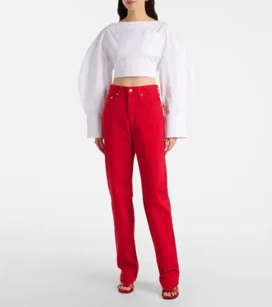 Jacquemus De-Nîmes high-rise straight jeans | Thumbnail 4