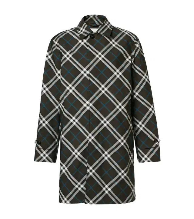 Burberry Check raincoat