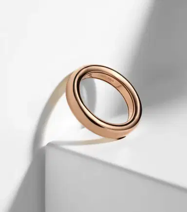 Pomellato Iconica Extra Slim 18kt rose gold ring | Thumbnail 5