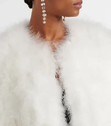 Yves Salomon Feather jacket | Thumbnail 5 Yves Salomon Feather jacket | Thumbnail 5