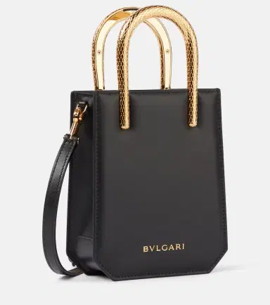 Bvlgari Serpentine Mini leather top-handle bag | Thumbnail 4 Bvlgari Serpentine Mini leather top-handle bag | Thumbnail 4