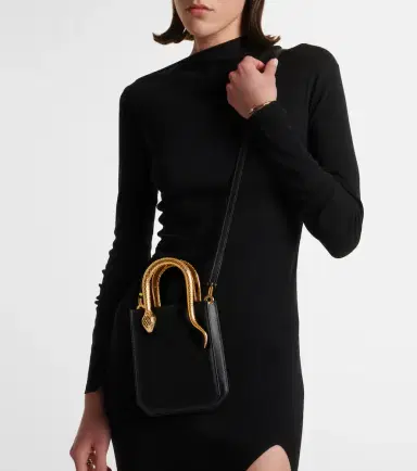 Bvlgari Serpentine Mini leather top-handle bag | Thumbnail 6 Bvlgari Serpentine Mini leather top-handle bag | Thumbnail 6
