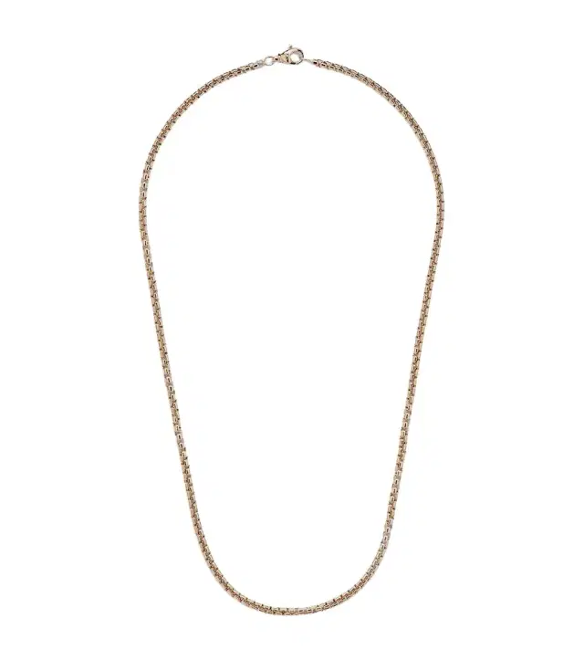 David Yurman 18kt gold chain necklace