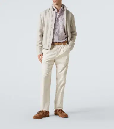 Brunello Cucinelli Suede boat shoes | Thumbnail 7