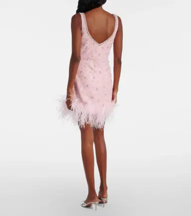 Clio Peppiatt Coralina crystal-embellished minidress | Thumbnail 5 Clio Peppiatt Coralina crystal-embellished minidress | Thumbnail 5