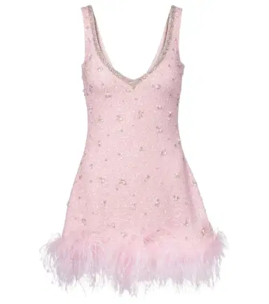 Clio Peppiatt Coralina crystal-embellished minidress | Thumbnail 1 Clio Peppiatt Coralina crystal-embellished minidress | Thumbnail 1