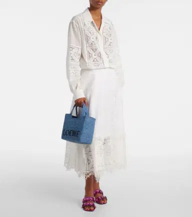 Loewe Paula's Ibiza  Font Small top-handle bag | Thumbnail 6