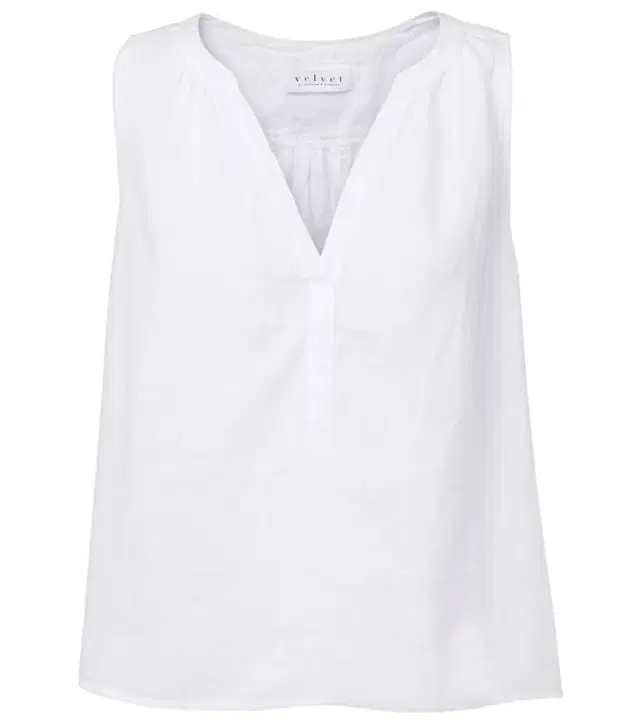 Velvet Tacy linen top