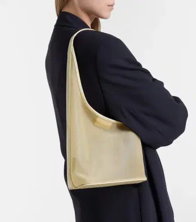 Aesther Ekme Demi Lune Medium mesh shoulder bag | Thumbnail 5