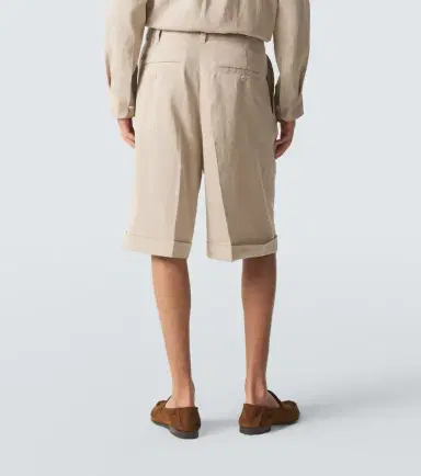 Jacquemus Pastro linen-blend Bermuda shorts | Thumbnail 2 Jacquemus Pastro linen-blend Bermuda shorts | Thumbnail 2