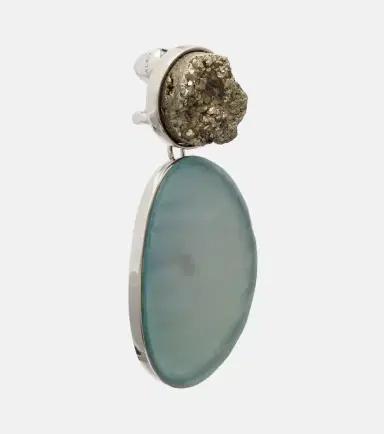 Alaïa Alaïa Embellished drop earrings | Thumbnail 2