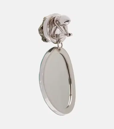 Alaïa Alaïa Embellished drop earrings | Thumbnail 3