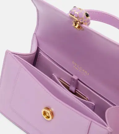 Bvlgari Serpenti Forever Mini leather top-handle bag | Thumbnail 2 Bvlgari Serpenti Forever Mini leather top-handle bag | Thumbnail 2