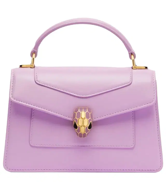 Bvlgari Serpenti Forever Mini leather top-handle bag