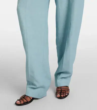Joseph Aix chambray wide-leg pants | Thumbnail 3