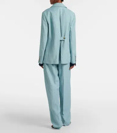 Joseph Aix chambray wide-leg pants | Thumbnail 6