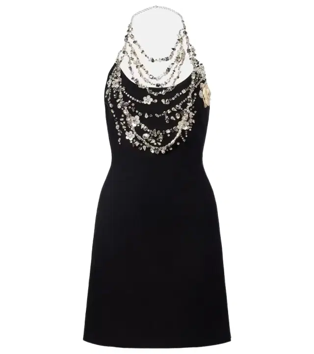 Embellished minidress