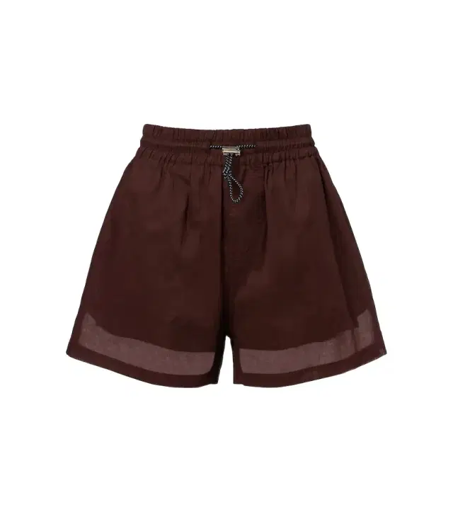 Plan C Cotton organza shorts