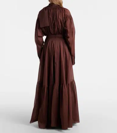 Plan C Cotton organza maxi skirt | Thumbnail 6 Plan C Cotton organza maxi skirt | Thumbnail 6