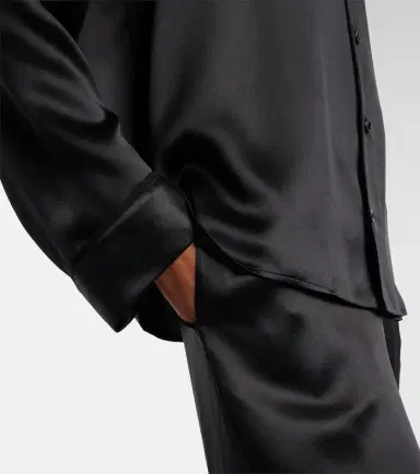 Saint Laurent Silk satin shirt | Thumbnail 6