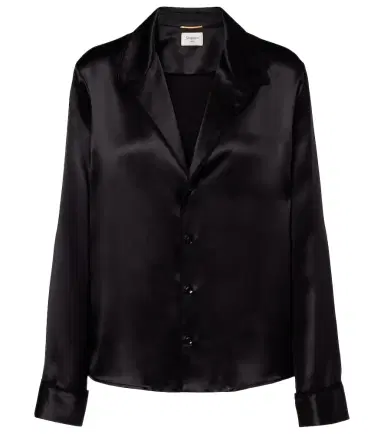 Saint Laurent Silk satin shirt | Thumbnail 1