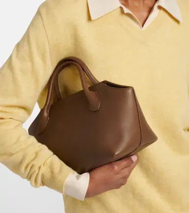 The Row Terrasse leather top-handle bag | Thumbnail 6