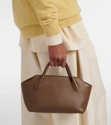 The Row Terrasse leather top-handle bag | Thumbnail 7