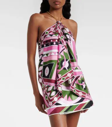 Pucci Vivara silk satin top | Thumbnail 5