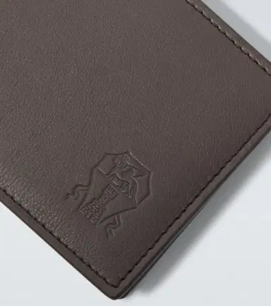 Brunello Cucinelli Logo debossed leather wallet | Thumbnail 4