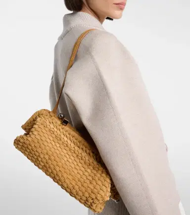 Jacquemus Salon woven suede clutch | Thumbnail 7