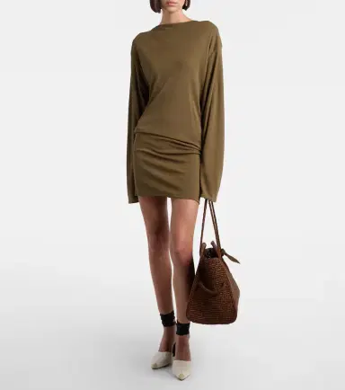 Jacquemus Turismo Large raffia bowling bag | Thumbnail 7