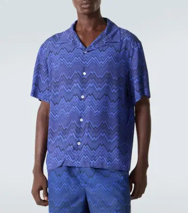 Missoni Zigzag bowling shirt | Thumbnail 4 Missoni Zigzag bowling shirt | Thumbnail 4