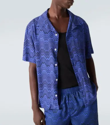Missoni Zigzag bowling shirt | Thumbnail 5 Missoni Zigzag bowling shirt | Thumbnail 5