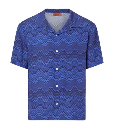 Missoni Zigzag bowling shirt | Thumbnail 1 Missoni Zigzag bowling shirt | Thumbnail 1